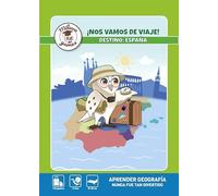 Mileva Games ¡Nos Vamos de Viaje! Destino: España - Juego de Cartas de Geografía - Juego de Mesa Educativo para niños y niñas, familas, Adultos y Adolescentes