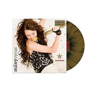 Miley Cyrus - Miley Cyrus Music Breakout Album On Limited Edition Black Splattered Gold Color Vinyl LP Record