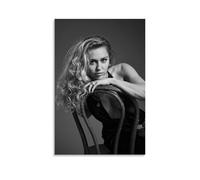 Miley Cyrus Singer Art Póster Pintura Decorativa Lienzo Arte Mural Salón Póster Dormitorio Pintura, Arte de Pared Impresión de Imagen Moderna Decoración de Habitación Familiar 24 x 36 Pulgadas (60 x