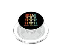 Milf Divertida, Me encantan los pies, Fetichismo de pies PopSockets PopGrip para MagSafe