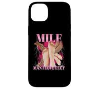 Milf Hombre Amo Pies Divertido Sexy Inapropiado Sucio Adulto Carcasa para iPhone 14 Plus