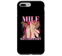 Milf Hombre Amo Pies Divertido Sexy Inapropiado Sucio Adulto Carcasa para iPhone 7 Plus/8 Plus