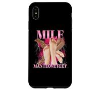 Milf Hombre Amo Pies Divertido Sexy Inapropiado Sucio Adulto Carcasa para iPhone XS MAX