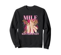 Milf Hombre Amo Pies Divertido Sexy Inapropiado Sucio Adulto Sudadera