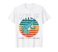 Milf Hombre Me Gustan Ranas Divertido Rana Anfibio Papá Broma Camiseta gráfica económica, Hombre, Blanco, L