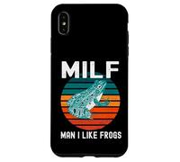 Milf Hombre Me Gustan Ranas Divertido Rana Anfibio Papá Broma Carcasa para iPhone XS MAX