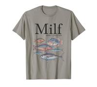 Milf Man I Love Fish Funny Fisherman Humor Nature Meme Camiseta