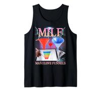 Milf Man I Love Funnels Funny Ironic Acronym Joke Camiseta sin Mangas