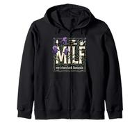 Milf Mi Iris Mira Fantástico Jardinero De Flores Humor Sudadera con Capucha