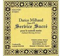 Milhaud, D. - Sacred Service for Sabbath Mor
