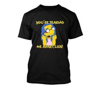 Milhouse Wiseau You'Re Tearing me Apart, Lisa T-Shirt Black L