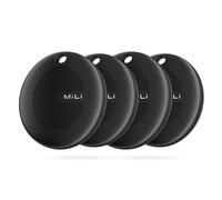 MiLi MiTag Bluetooth Tracker para Android, Autorizado por Google, Key Finder, Luggage Tracker, Localizador de Objetos Compatible con Google Localizador App, Smart Tracker 4Pack
