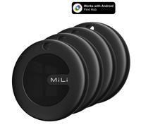 MILI MiTag Go 4 pack - Keyfinder/location tag for Android/Google Find My Device - MiTag-4