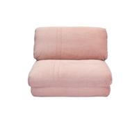 Miliboo - Calentador de pana (1 plaza), color rosa