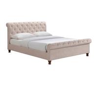 Miliboo - Cama de 2 plazas 160 x 200 Lino Riley