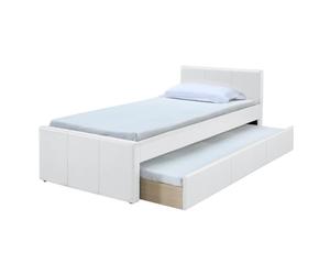 Miliboo - Cama nido 90 x 190cm blanco MACCO