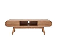 Mueble TV diseño 2 cajones fresno natural BALTIK