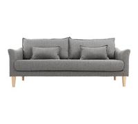 Miliboo Sofá 3 plazas gris KATE