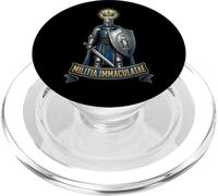 Milicia de la Inmaculada San Maximiliano Kolbe Católica PopSockets PopGrip para MagSafe