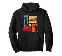 Milicia Militar Militar Retro del ejército alemán Sudadera con Capucha