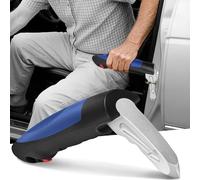 Milifox 1 Pc Car Support Handle Assist,Asidero de Soporte de Coche,Asidero de Soporte de Coche MultifuncióN Insertar Pestillo de Puerta Asidero de Coche Para Entrar Y Salir Del Coche,Azul con Cuchilla
