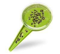 Milifox Dispensador de Semillas con 5 Tamaños Ajustables - Herramientas de Jardín - Plantador Manual de Hortalizas