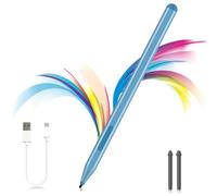 Milikilo Lápiz Capacitivo para Microsoft Surface Pro 9/8/X/7+/6/5/4/3/Surface 3,Surface Go 3/2/1,Surface Laptop/Studio/Book 4/3/2/1 con Botón Lateral de Borrador,Rechazo de Palma, para Surface (Blue)