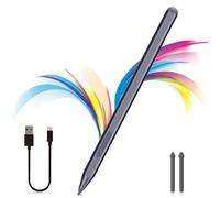 Milikilo Lápiz Capacitivo para Microsoft Surface Pro 9/8/X/7+/6/5/4/3/Surface 3, Surface Go 3/2/1, Surface Laptop/Studio/Book 4/3/2/1 con botón Lateral de Borrador, rechazo de Palma, función de
