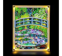 Mililier Juego de iluminación LED compatible con 31220 Art Claude Monet, kit de iluminación DIY para modelo de bloques de construcción 31220 (juegos de construcción no incluidos)
