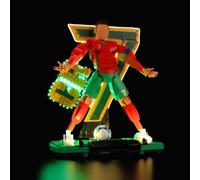Mililier Juego de iluminación LED compatible con Lego 43016 Cristiano Ronaldo, juego de leyenda de fútbol, kit de iluminación DIY para modelo de bloques de construcción 43016 (juegos de construcción