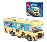 Milionspring Cousin RV Kit de construcción con luz LED, Cousin RV Camper Juego de construcción, navideñas para papá, Esposo y fanáticos de Las películas, 532 Piezas