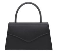 Milisente Bolso de noche para mujer, bolso de mano para fiesta nupcial, bolso de mano para cóctel, graduación, con piel sintética (negro en relieve), Negro grabado en relieve