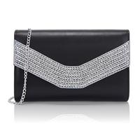Milisente Clutch de Ante para Mujer Bolso de Mano Clutch Sobre Crossbody Bolso de Hombro Clutch Bolso de Noche, medium