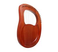 MILISTEN 1 Juego 19 Lira De 19 Cuerdas Arpa Instrumento Musical Arpa De Lira Instrumento De Arpa De Mano Regalos Para Amantes De Los Instrumentos Pequeña Arpa Afinación Niño Caoba