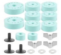 Milisten 1 Juego Almohadillas De Platillos Eva Accesorios De Platillos Para Batería Tubo De Embrague Almohadillas De Algodón Platillo Platillo Kit De Batería Componente Algodón Eva