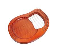 Milisten 1 Juego Arpa de Lyra de Madera de Cuerdas Instrumento Musical Portátil con Sonido Principiantes y Amantes