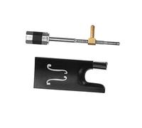 Milisten 1 Juego Biblioteca De Cola De Arco De Violín Pieza De Reparación De Arco Herramientas De Reemplazo De Violonchelo Reemplazo Del Arco De Violín Metal Ébano Cola De Caballo Alumno