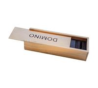 Milisten 1 Juego Bloques de de Madera Negro para Juguete Educativo Caja de Almacenamiento para Desarrollo Imaginación y Pensamiento Práctico