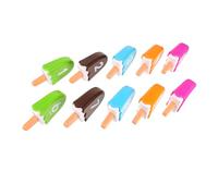 Milisten 1 Juego Juguete Educativo de Cognición Numérica de Palos Helados Coloridos para Aprendizaje Matemáticas Básicas para Niñas Interacción Hijos