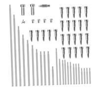 Milisten 1 Juego Kit de Accesorios de Saxofón Soprano Incluye Rosscados Tornillos y Herramientas de Reparación de Instrumentos