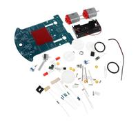 Milisten 1 Juego Kit de Seguimiento de Coche Kit electrónico de Seguimiento para el Coche Kit de vástago de Coche Inteligente Kit de Proyecto de electrónica Escolar el plastico