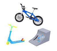 Milisten 1 Juego Mini Bicicletas y Patinetes de Dedos Educativos de Escritório de Creatividad y Exploración Manual