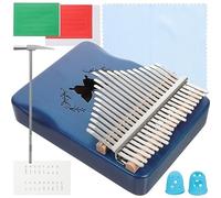 MILISTEN 1 Juego Piano De Pulgar De 21 Tonos Mini Dedo Pulgar Kalimba 21 Tonos Mini Piano Portatil Campanillas De Mano Mini Piano De Pulgar Rellenos De Calcetines Madera Niño Simple Organo