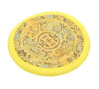 MILISTEN 1 Pc Cojín De Cuenco Con Sonido De Buda Anillo Antiguo Almohadas Retro Almohadilla De Cuenco Tibetano Cojín De Anillo De Almohada Redonda Manual Algodón Anillo De Yoga