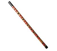 MILISTEN 1 Pc Flauta De Bambú Para Principiantes Flauta Principiante Digitación Abdominales Grabadora Musical Juguetes Para Niños Miniatura De Madera Alumno Portátil Instrumento De Viento