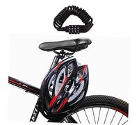 Milisten 1 pieza Candado de Combinación para Bicicleta y Casco Cerradura Antirrobo de Dígitos Seguridad y Portátil para Bicicletas Motocicletas y Scooters