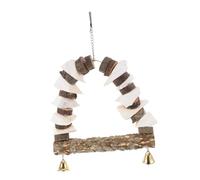 Milisten 1 Pieza De Juguetes De Columpio De Hueso De Sepia para Loros Columpio para Loros Juguete para Masticar Loros Juguetes para Masticar Loros Columpios para Loros Jaula para