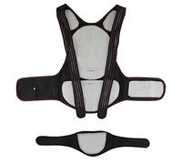 Milisten 1 Set Large Electric Heating Pad Hogar Lodestone Cuello de Autocalentamiento Protección Y Chaleco ( Tamaño XL )