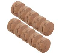 Milisten 10 Piezas Almohadillas de Claves de Saxofón Accesorios de Silenciador Reemplazos de Almohadillas de Claves Amortiguadores de Sonido de Compatible con Varios Modelos de Saxofón