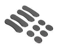 Milisten 10 piezas Almohadillas Silenciadoras de de Almohadillas de Prácticas para Batería Accesorios de Percusión Flexibles y Duraderos Reducción de Sonido sin Olor para Práctica
